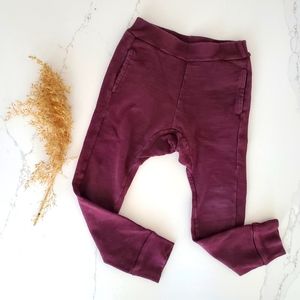 4T mini mioche 🍁 100% organic cotton jogger pants